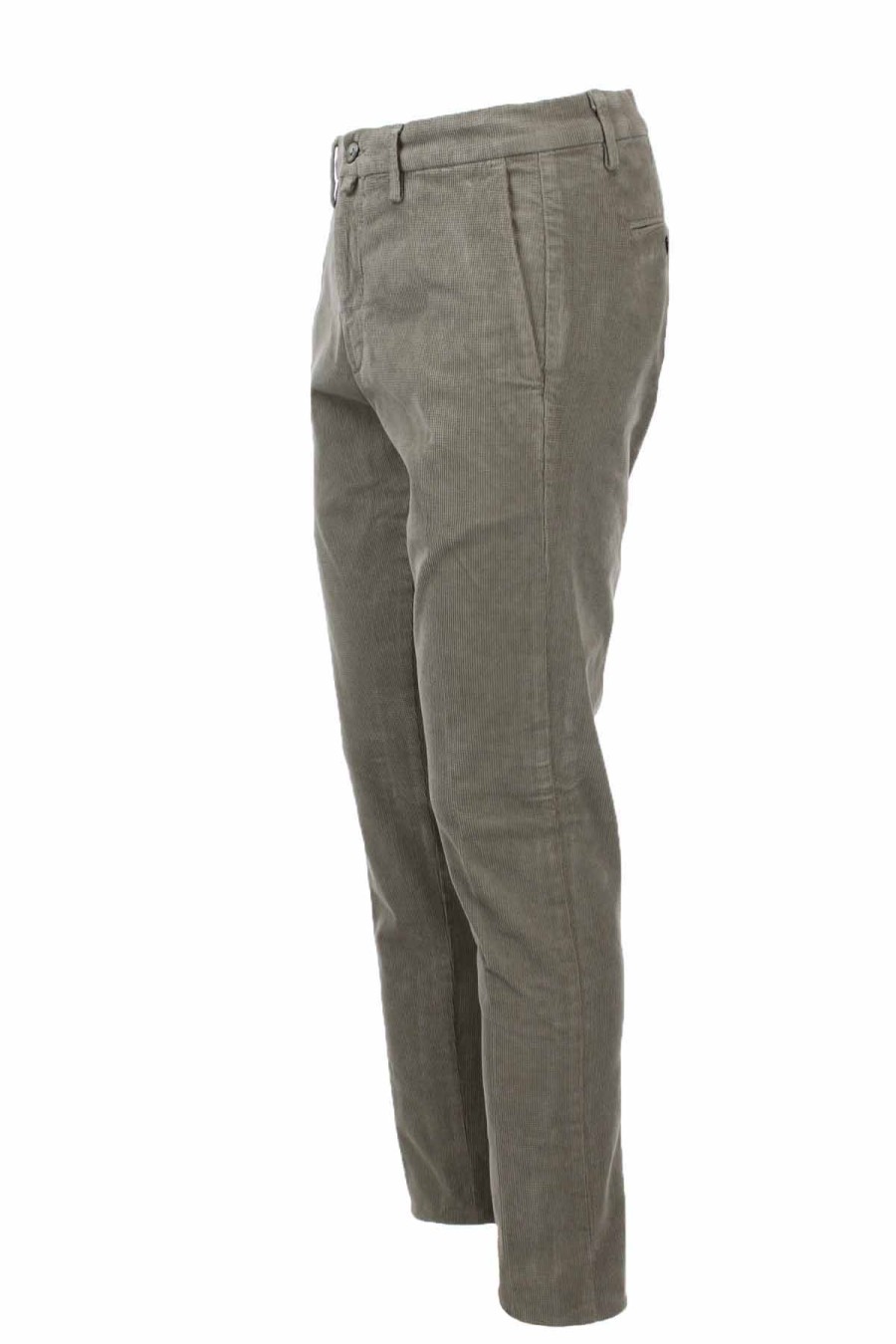 Abbigliamento Siviglia | Pantalone Chino In Velluto Micro Puntinato. - Siviglia - Prestigemodauomo