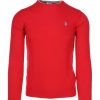 Abbigliamento US Polo Assn | Maglia Pullover Filo Di Cotone Con Toppe - Us Polo Assn - Prestigemodauomo