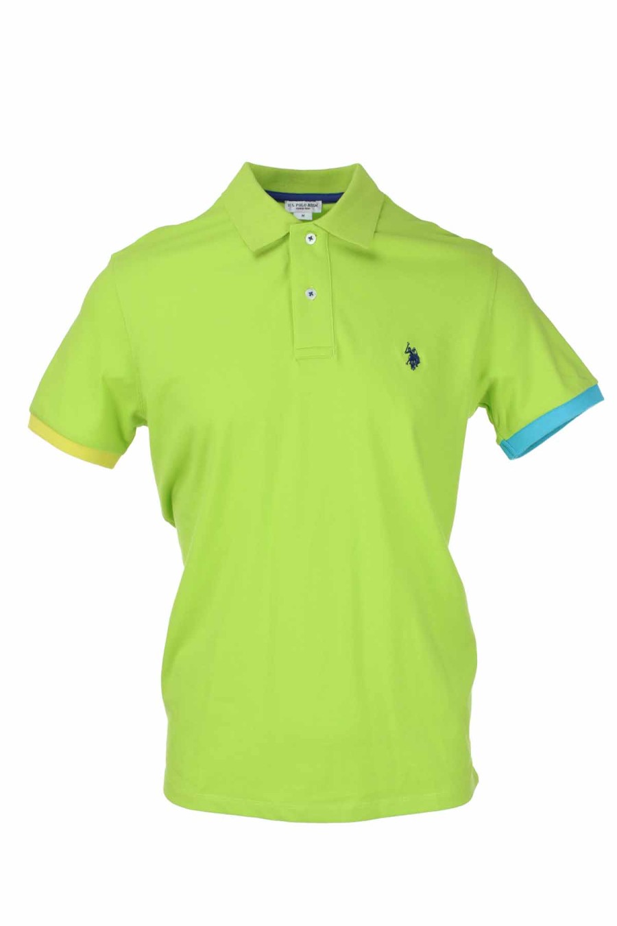 Abbigliamento US Polo Assn | Polo Mezza Manica Profili Multicolor - Us Polo Assn - Prestigemodauomo