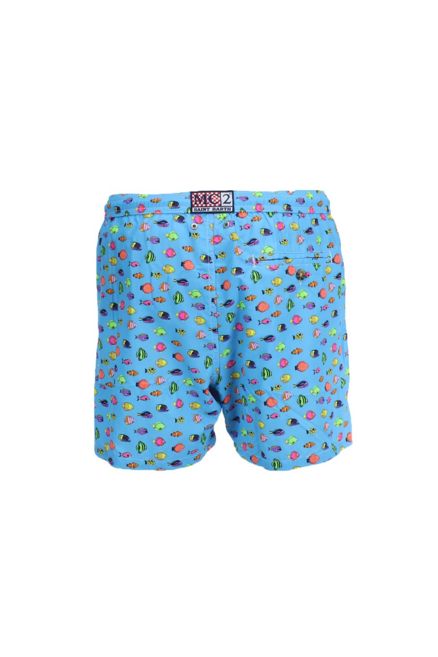 Abbigliamento Saint Barth MC2 | Costume Mare Uomo Fish Fluo - Saint Barth Mc2 - Prestigemodauomo