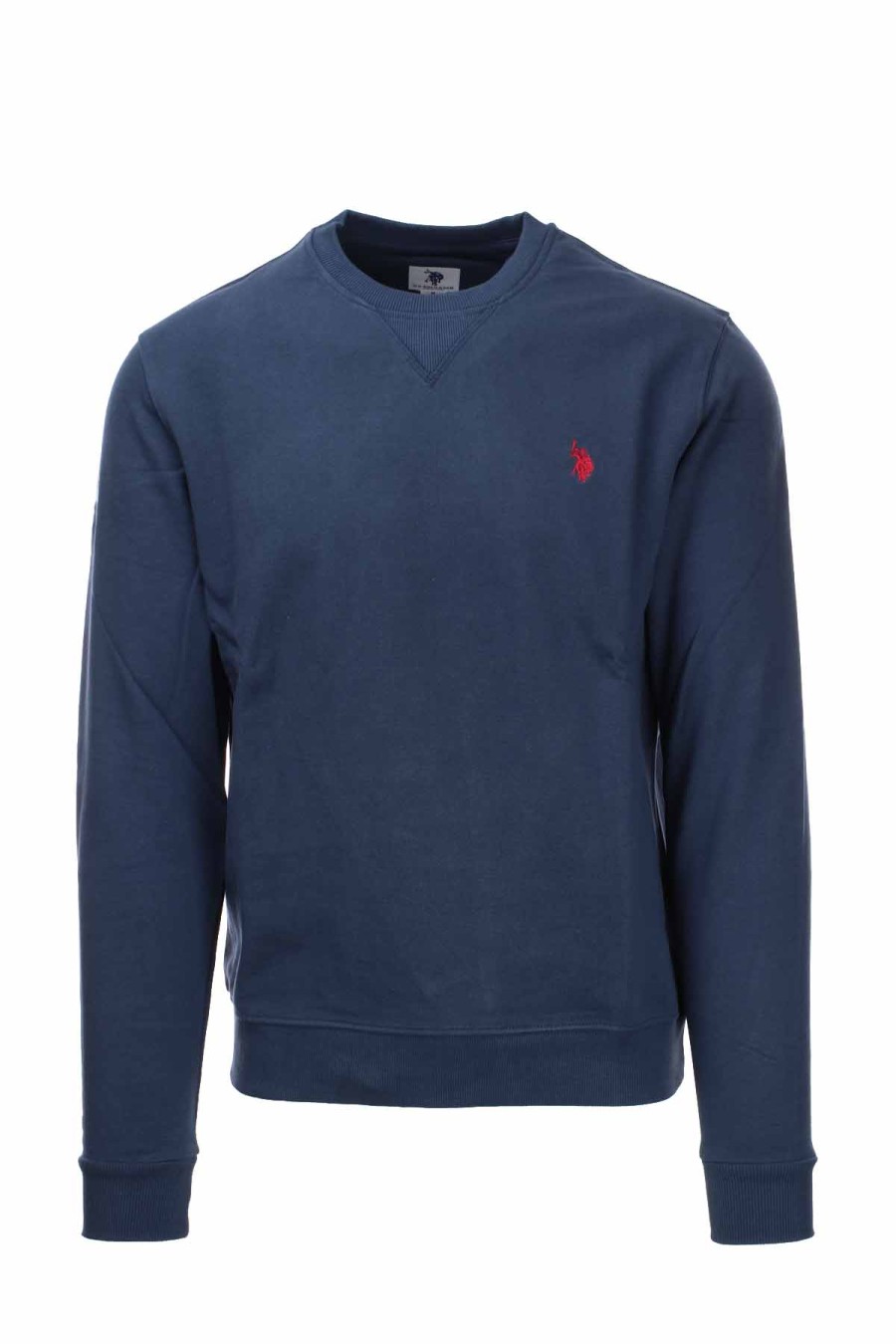 Abbigliamento US Polo Assn | Felpa Girocollo Con Logo Ricamato - Us Polo Assn - Prestigemodauomo