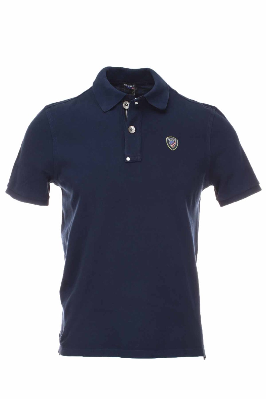 Abbigliamento BLAUER | Polo Mezza Manica Piquet Unito - Blauer - Prestigemodauomo