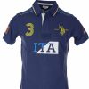 Abbigliamento US Polo Assn | Polo Piquet Mezza Manica Nazionali - Us Polo Assn - Prestigemodauomo