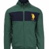 Abbigliamento US Polo Assn | Felpa Cardigan Zip Collo Alto - Us Polo Assn - Prestigemodauomo