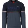 Abbigliamento Aeronautica Militare | Felpa Girocollo Bicolore - Aeronautica Militare - Prestigemodauomo