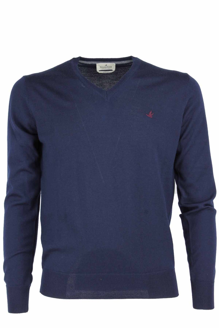 Abbigliamento BROOKSFIELD | Maglia Pullover Collo V Lana Merinos - Brooksfield - Prestigemodauomo