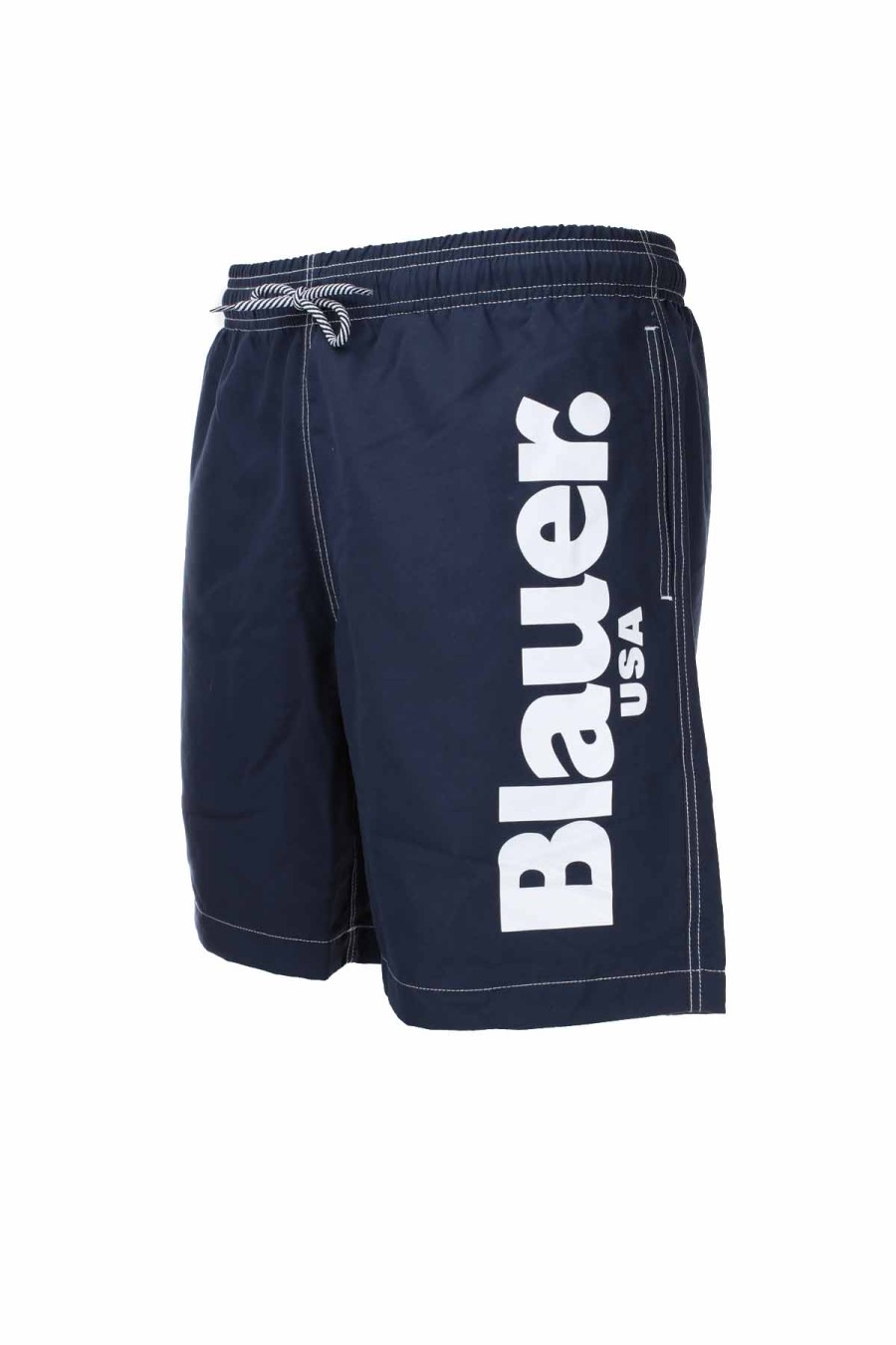 Abbigliamento BLAUER | Costume Boxer Mare Maxi Logo - Blauer - Prestigemodauomo