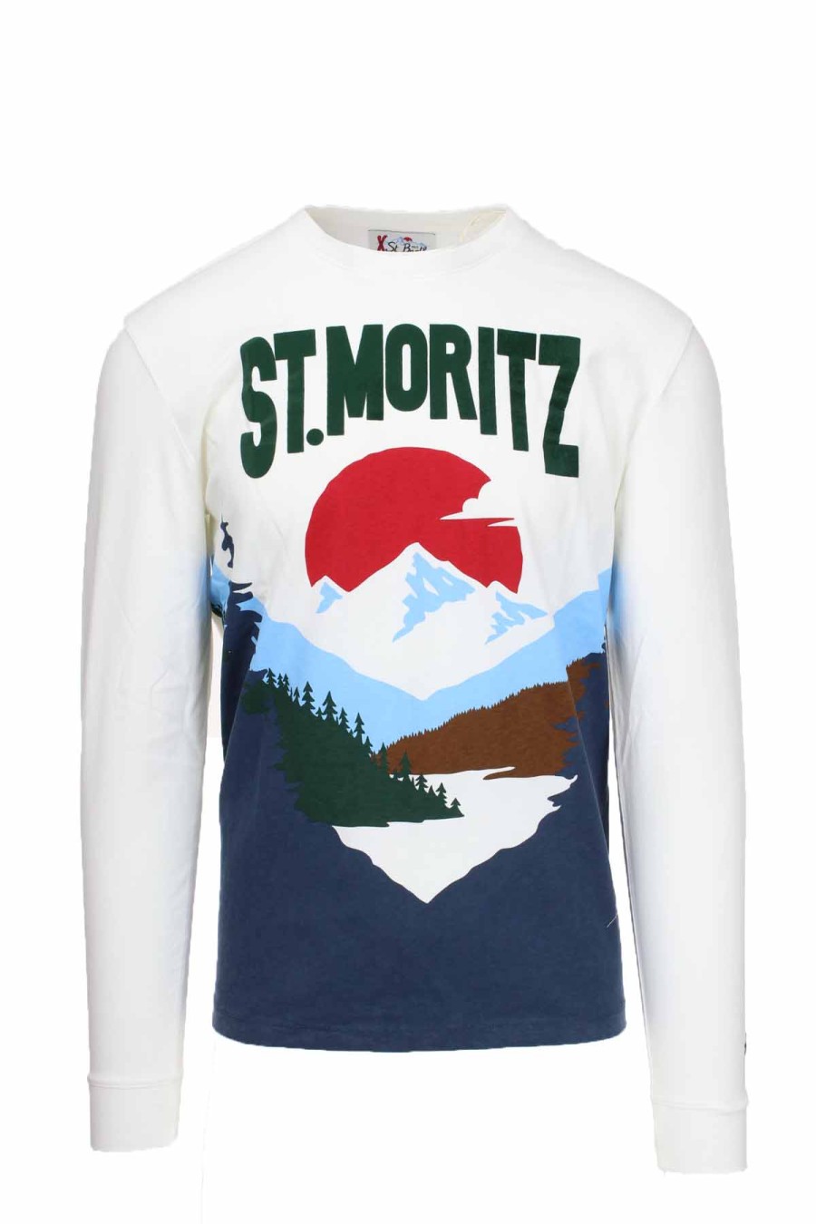 Abbigliamento Saint Barth MC2 | T-Shirt Manica Lunga St. Moritz - Saint Barth Mc2 - Prestigemodauomo