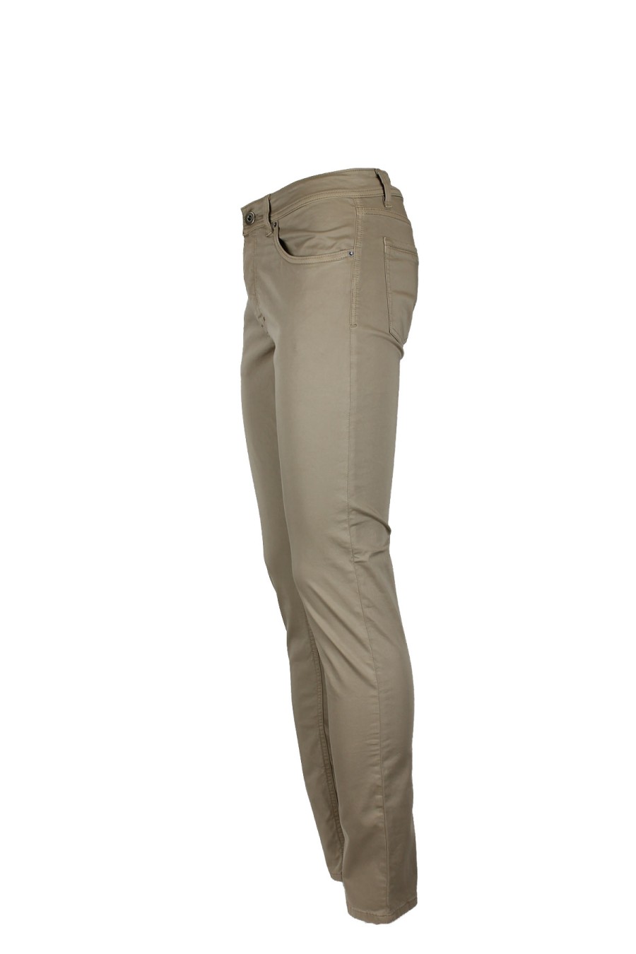 Abbigliamento Teleriazed | Pantalone 5 Tasche Raso Di Cotone Stretch - Teleriazed - Prestigemodauomo