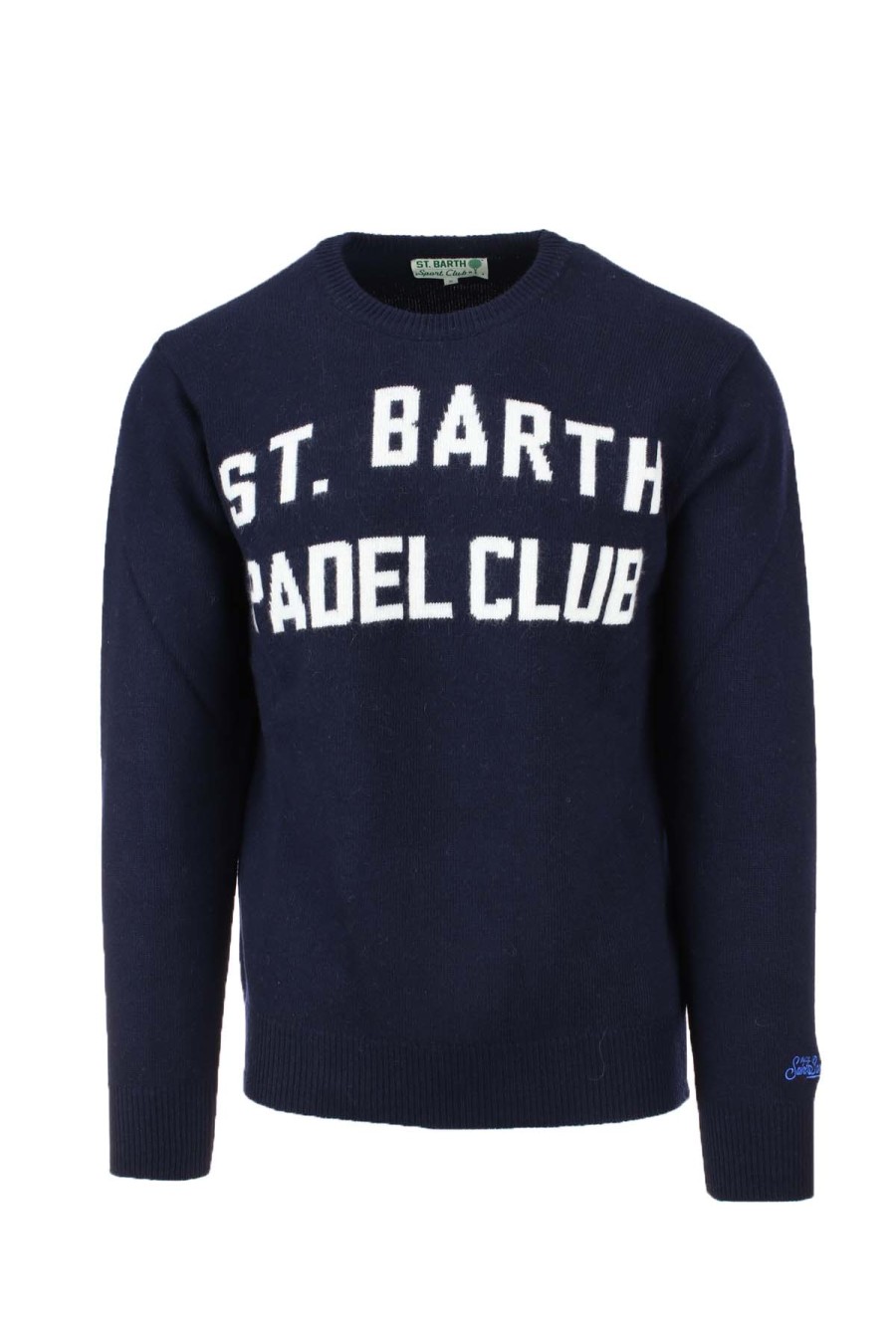 Abbigliamento Saint Barth MC2 | Maglia Pullover Girocollo In Saint Barth Padel Club - Saint Barth Mc2 - Prestigemodauomo