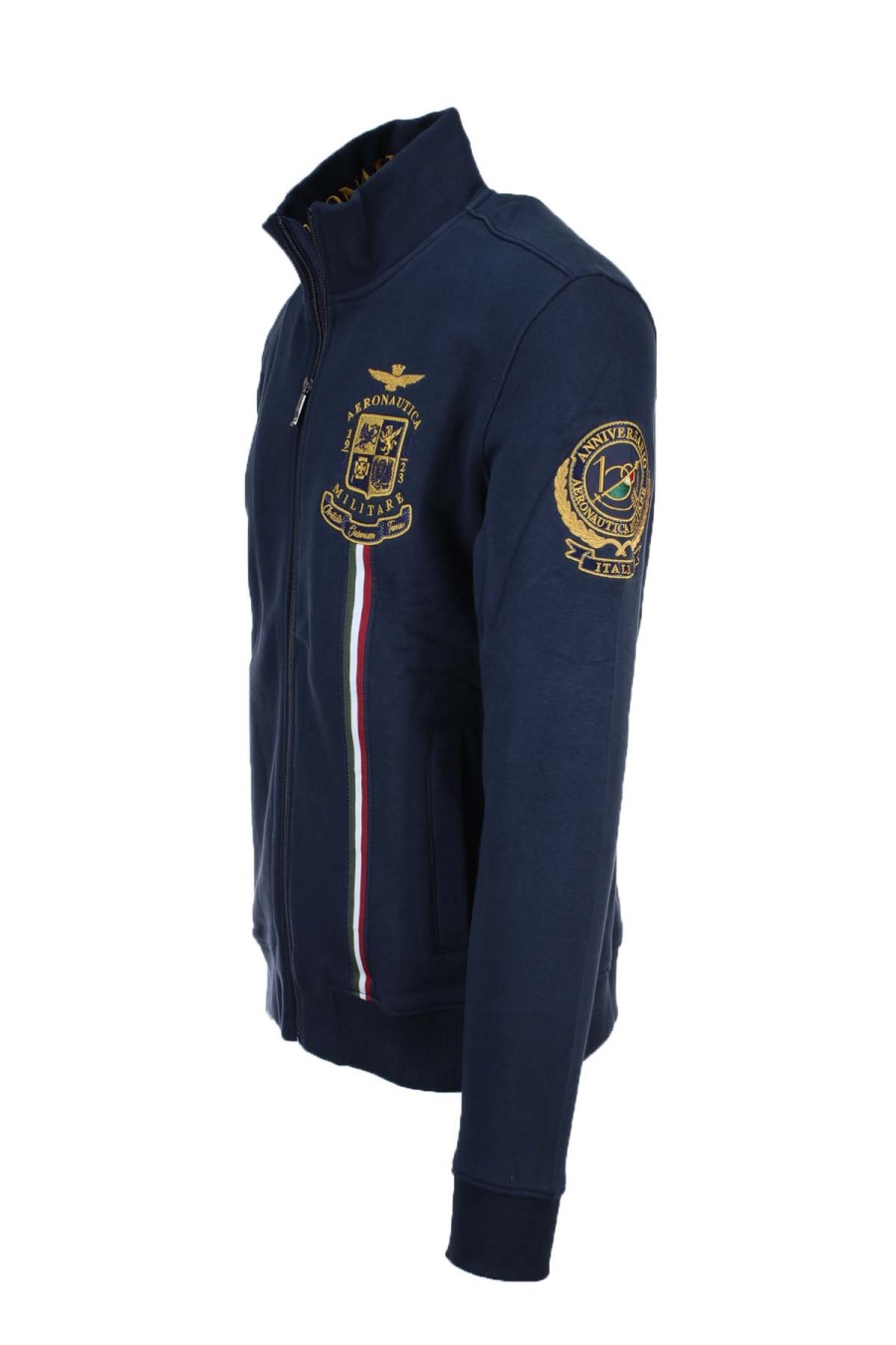 Abbigliamento Aeronautica Militare | Felpa Cardigan Zip Anniversario Aeronautica Militare - Aeronautica Militare - Prestigemodauomo