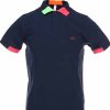 Abbigliamento SUN68 | Polo Mezza Manica Piquet Bordi Fluo - Sun68 - Prestigemodauomo