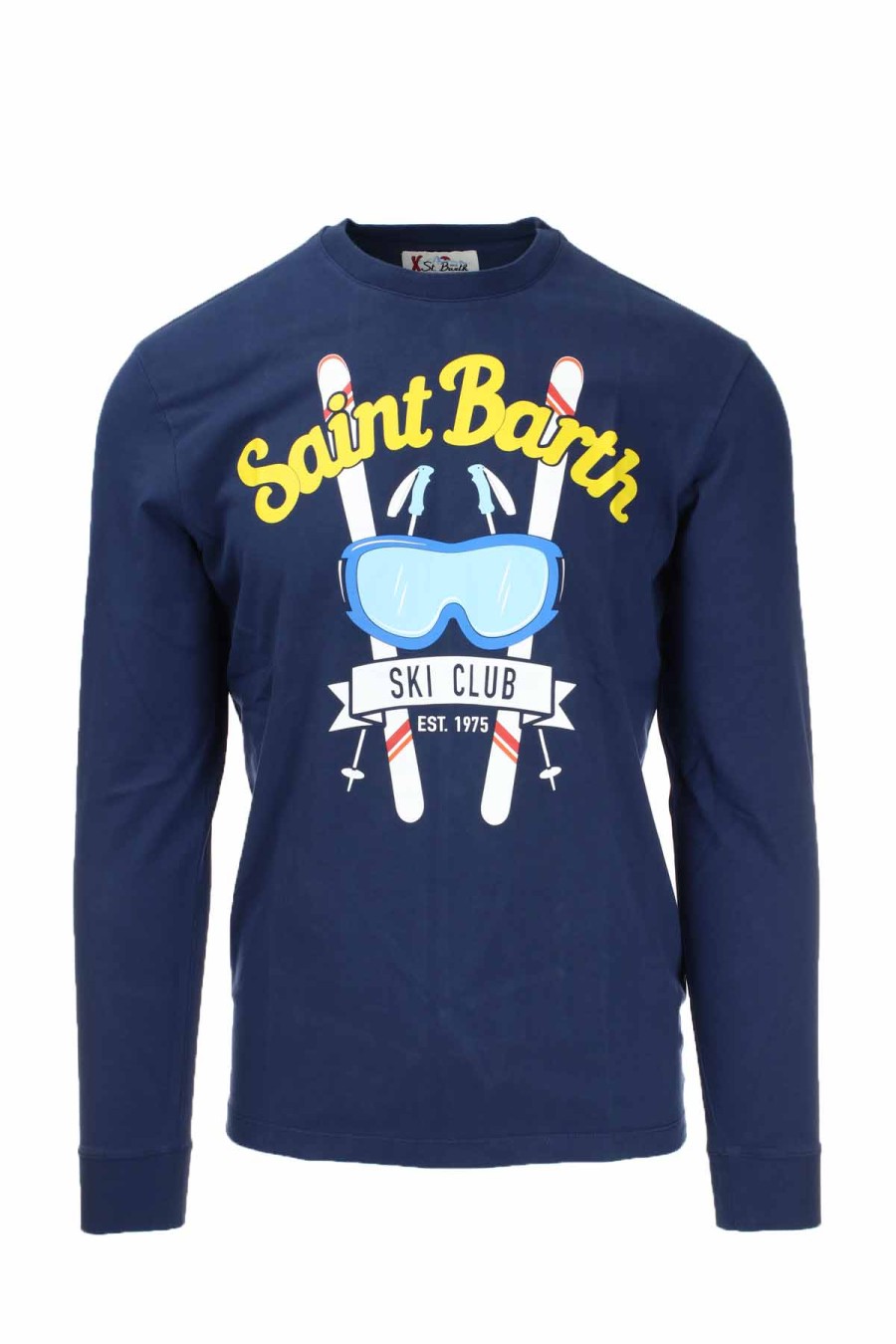 Abbigliamento Saint Barth MC2 | T-Shirt Manica Lunga St. Moritz - Saint Barth Mc2 - Prestigemodauomo