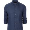 Abbigliamento Peuterey | Camicia In Lino Manica Lunga - Peuterey - Prestigemodauomo