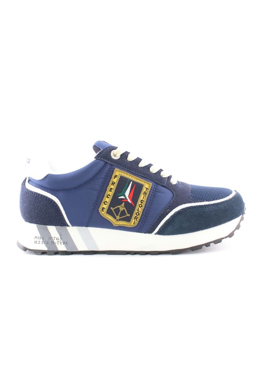 Calzature Aeronautica Militare | Scarpe Sneakers Con Patch - Aeronautica Militare - Prestigemodauomo