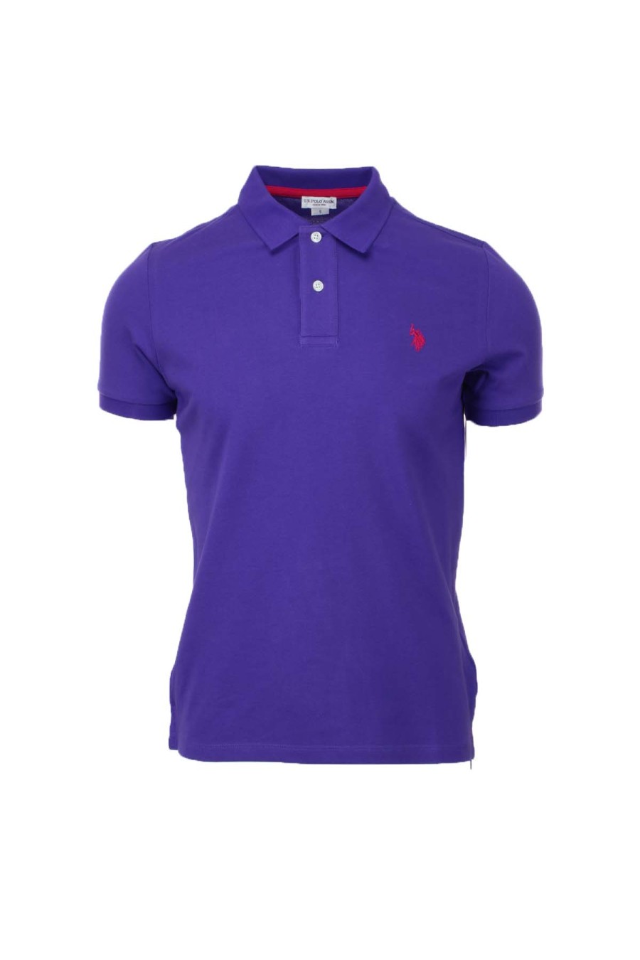 Abbigliamento US Polo Assn | Polo Mezza Manica Tinta Unita Con Logo - Us Polo Assn - Prestigemodauomo