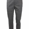 Abbigliamento Teleriazed | Pantalone Chino In Lana A Quadri - Teleriazed - Prestigemodauomo