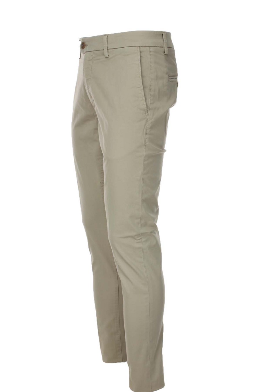 Abbigliamento Teleriazed | Pantalone Chino In Cotone Tasche America - Teleriazed - Prestigemodauomo