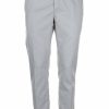 Abbigliamento Teleriazed | Pantalole Chino In Cotone Micropuntinato - Teleriazed - Prestigemodauomo