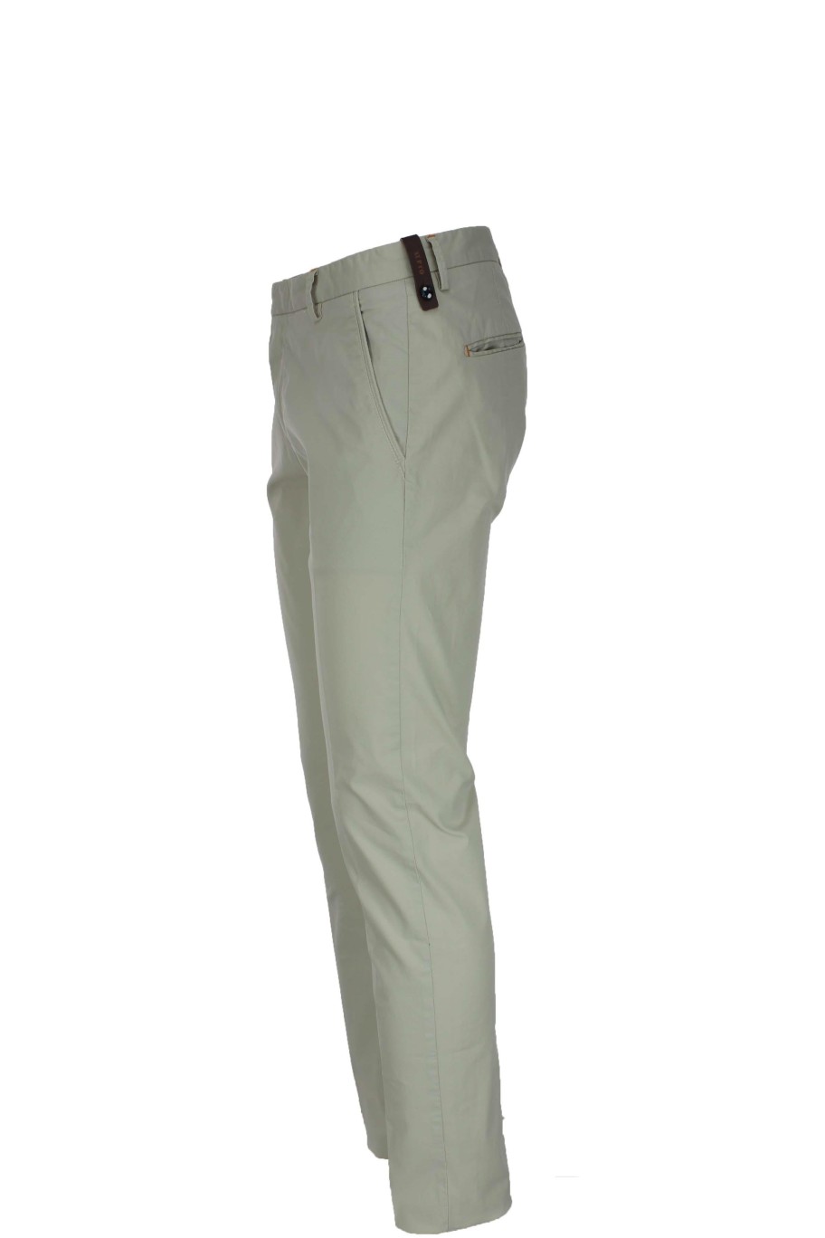 Abbigliamento ATPCO | Pantalone Cotone Microfantasia Tasche America - Atpco - Prestigemodauomo