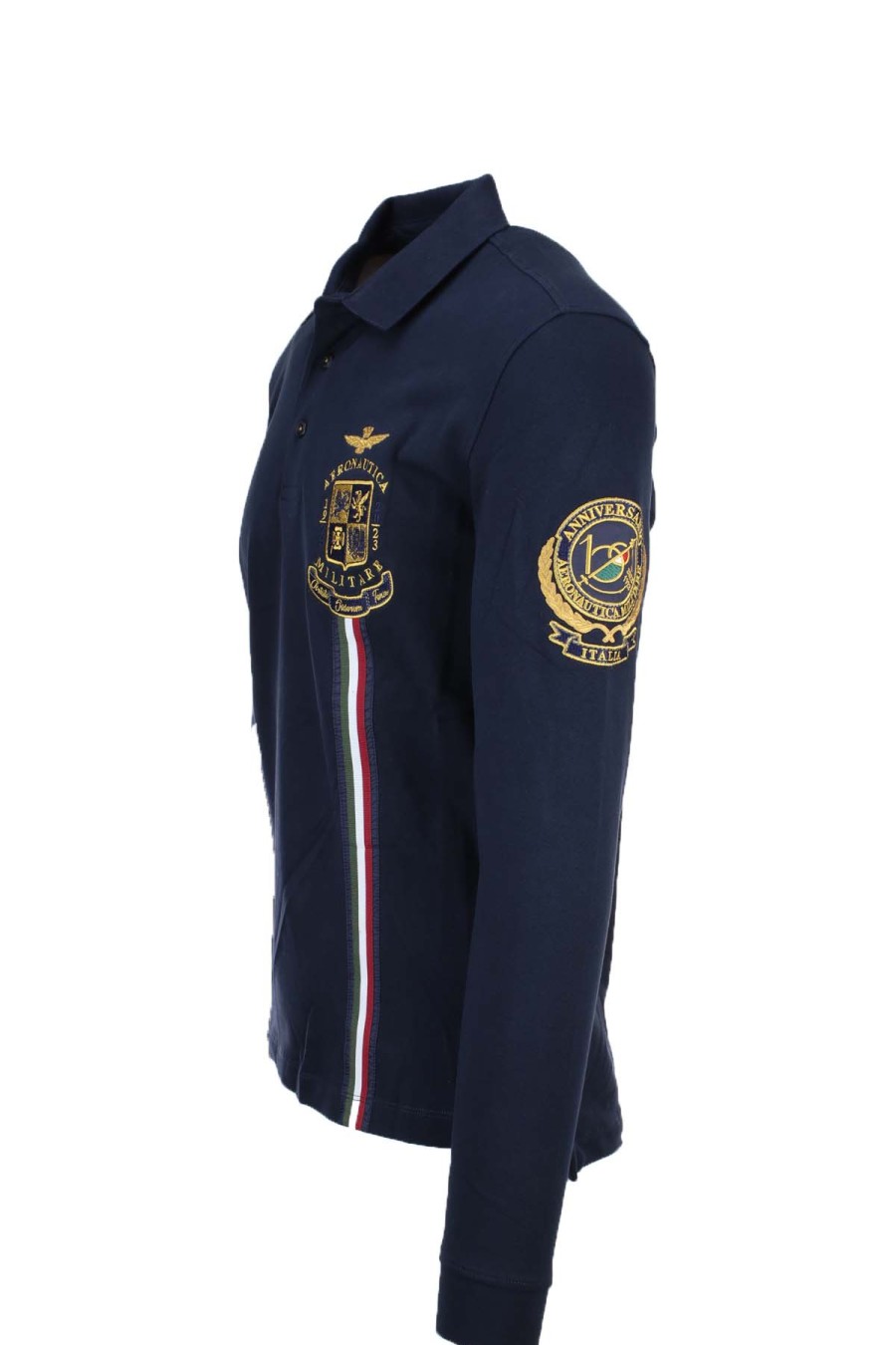 Abbigliamento Aeronautica Militare | Polo Manica Lunga Centenario Aeronautica Militare - Aeronautica Militare - Prestigemodauomo