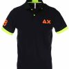 Abbigliamento SUN68 | Polo Mezza Manica Fluo - Sun68 - Prestigemodauomo