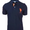 Abbigliamento US Polo Assn | Polo Mezza Manica Piquet Maxi Logo - Us Polo Assn - Prestigemodauomo