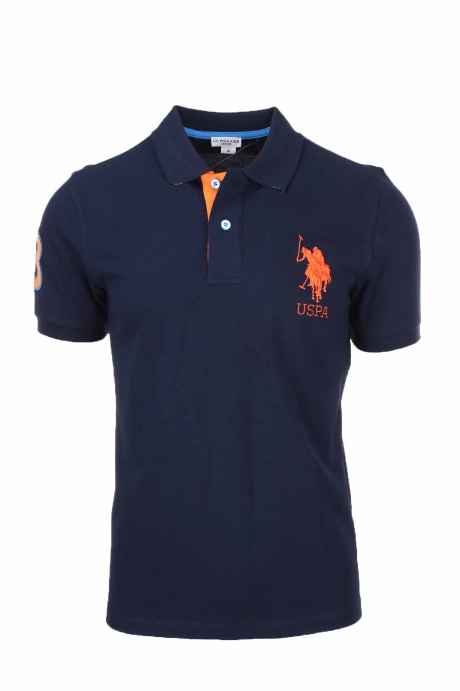 Abbigliamento US Polo Assn | Polo Mezza Manica Piquet Maxi Logo - Us Polo Assn - Prestigemodauomo