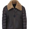 Abbigliamento BLAUER | Giubbotto In Montone Shearling E Piuma - Blauer - Prestigemodauomo