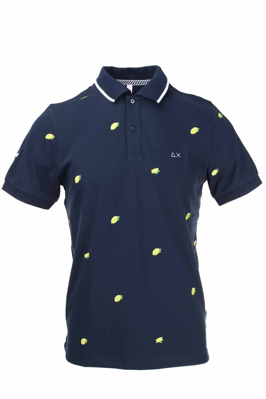 Abbigliamento SUN68 | Polo Mezza Manica Ricami Limoni - Sun68 - Prestigemodauomo