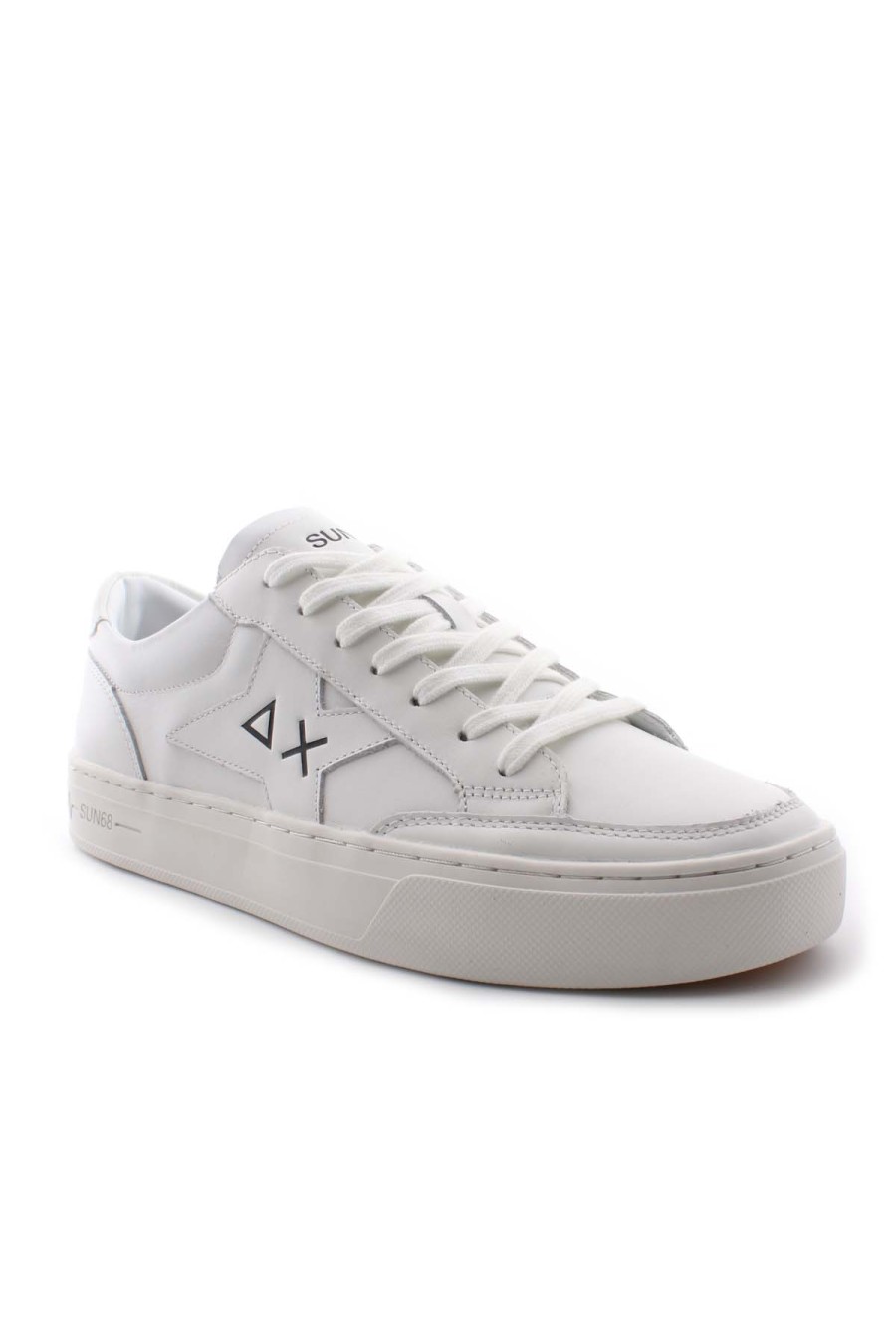 Calzature SUN68 | Sneakers Skate All White - Sun68 - Prestigemodauomo