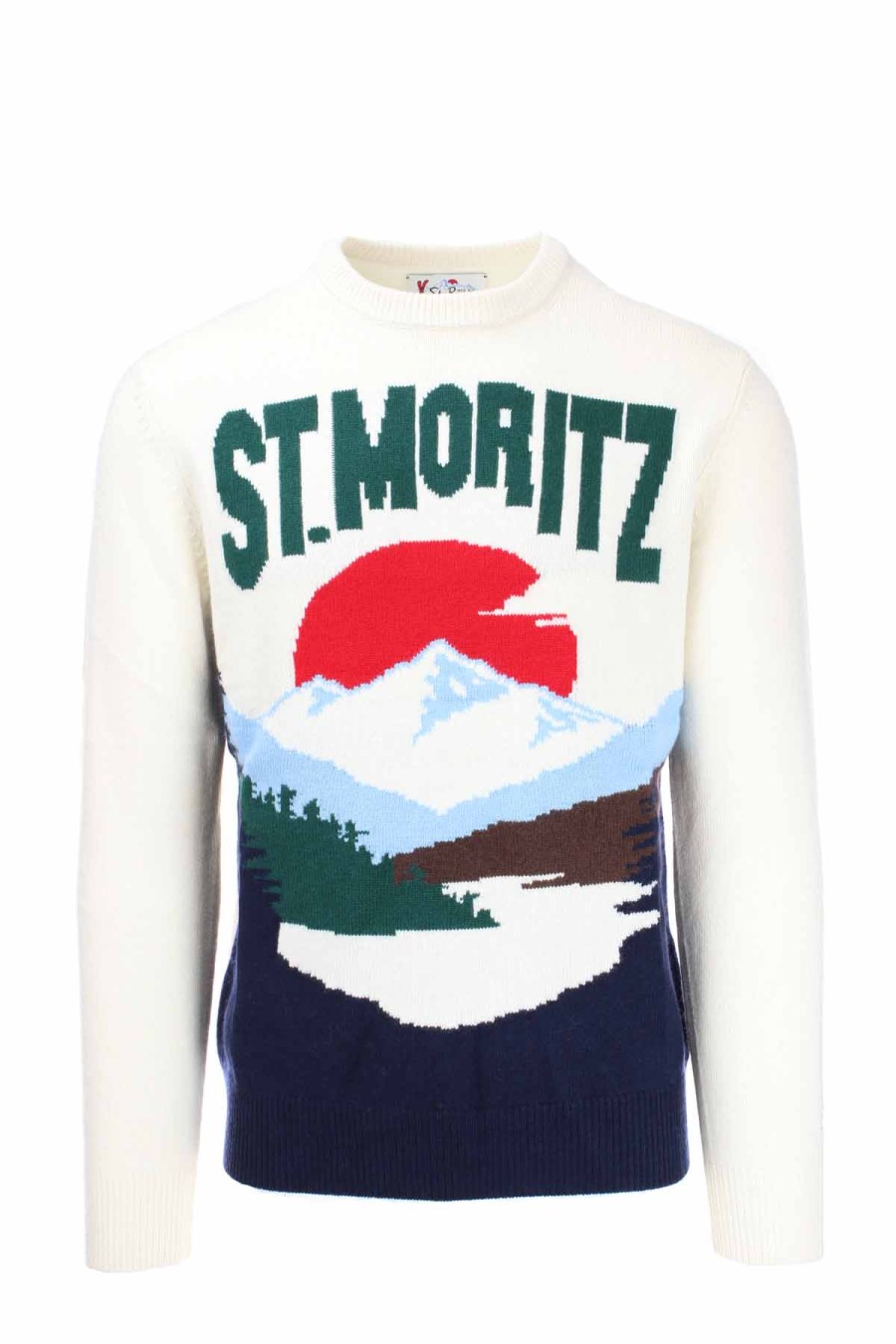 Abbigliamento Saint Barth MC2 | Maglia Girocollo Lana St. Moritz - Saint Barth Mc2 - Prestigemodauomo