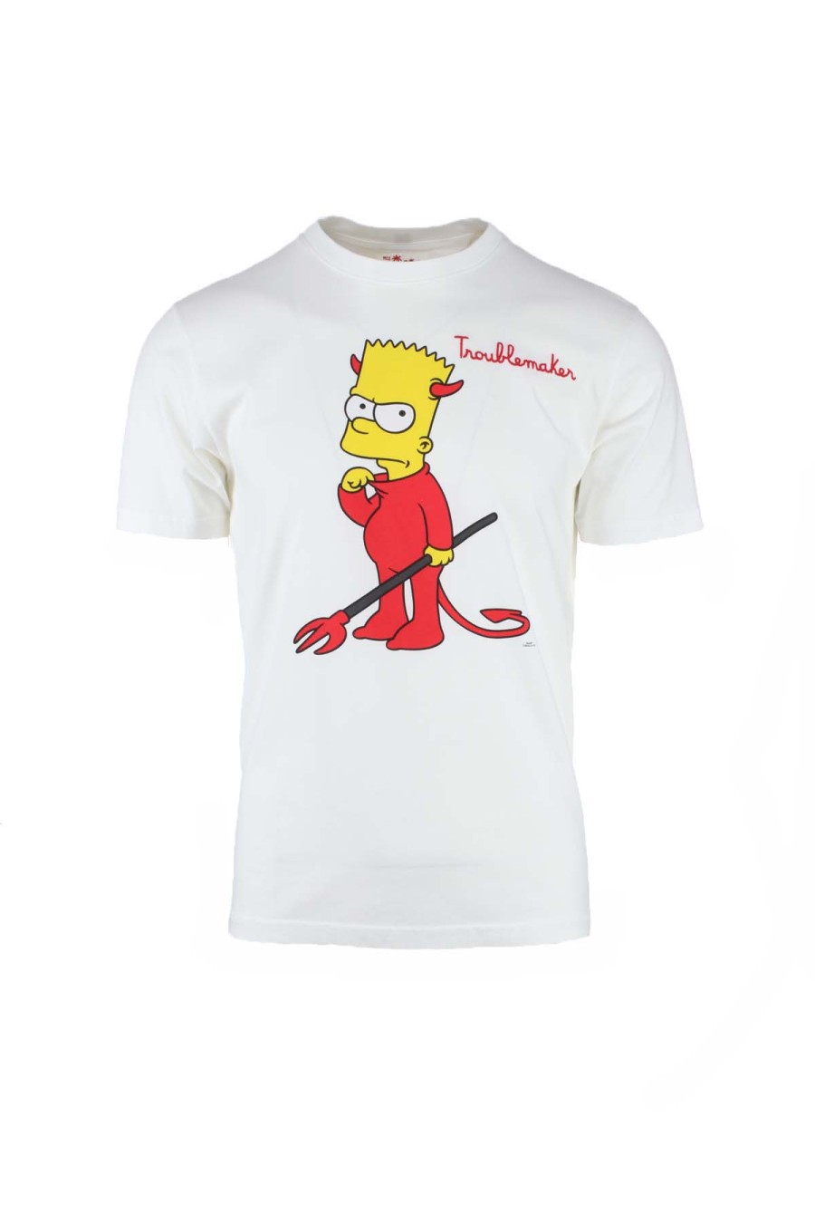 Abbigliamento Saint Barth MC2 | T-Shirt Mezza Manica Troublemaker Simpson - Saint Barth Mc2 - Prestigemodauomo