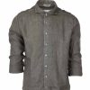 Abbigliamento Gran Sasso | Camicia Manica Lunga Lino Lavato - Gran Sasso - Prestigemodauomo