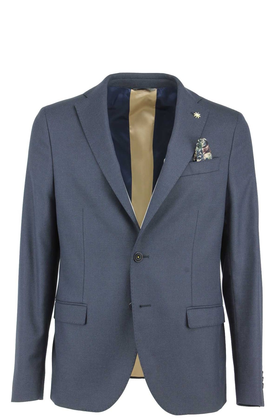 Abbigliamento Manuel Ritz | Giacca Blazer Uomo Microfantasia - Manuel Ritz - Prestigemodauomo