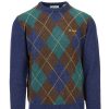 Abbigliamento Saint Barth MC2 | Maglia Pullover Girocollo Rombi Donegal Argyle - Saint Barth Mc2 - Prestigemodauomo