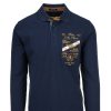 Abbigliamento Aeronautica Militare | Polo Manica Lunga Frecce Tricolori - Aeronautica Militare - Prestigemodauomo