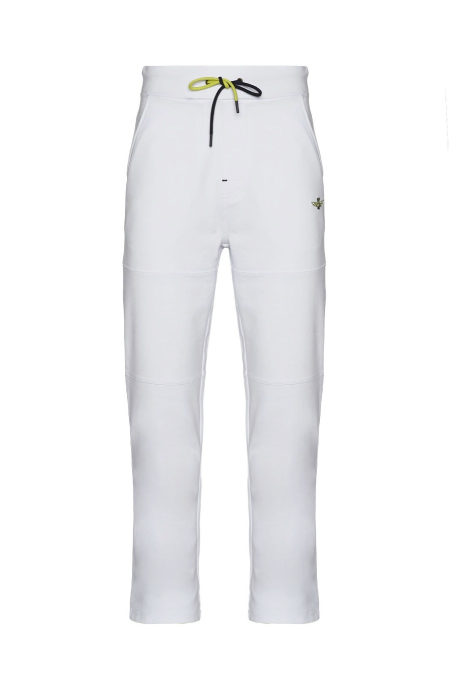 Abbigliamento Aeronautica Militare | Pantalone Tuta In Felpa Stretch - Aeronautica Militare - Prestigemodauomo