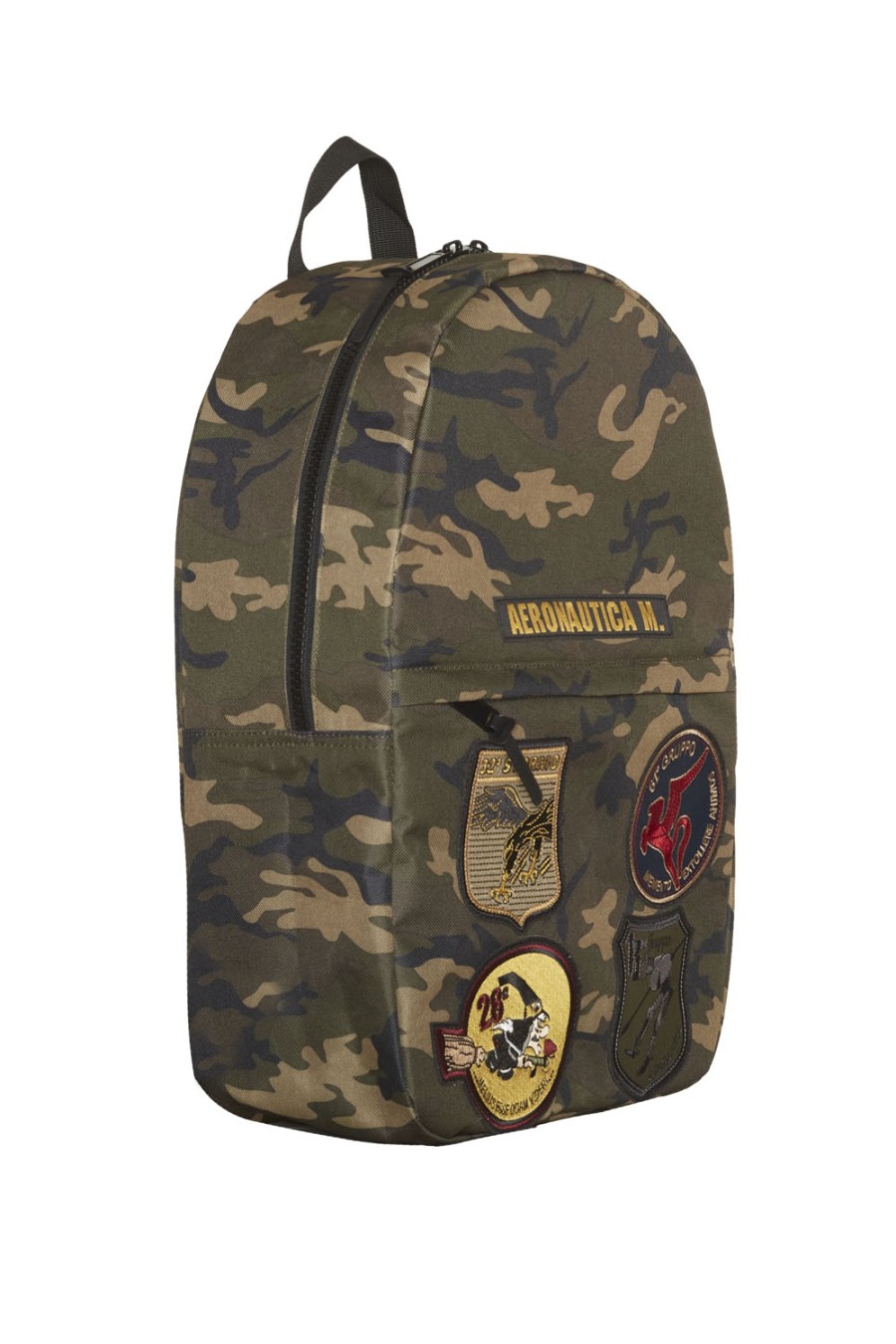 Accessori Aeronautica Militare | Zaino Camouflage Con Patches - Aeronautica Militare - Prestigemodauomo