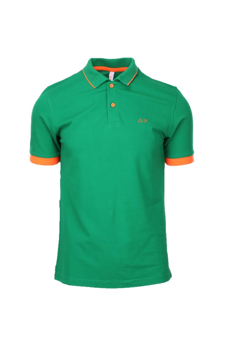 Abbigliamento SUN68 | Polo Mezza Manica Uomo Profili Fluo - Sun68 - Prestigemodauomo