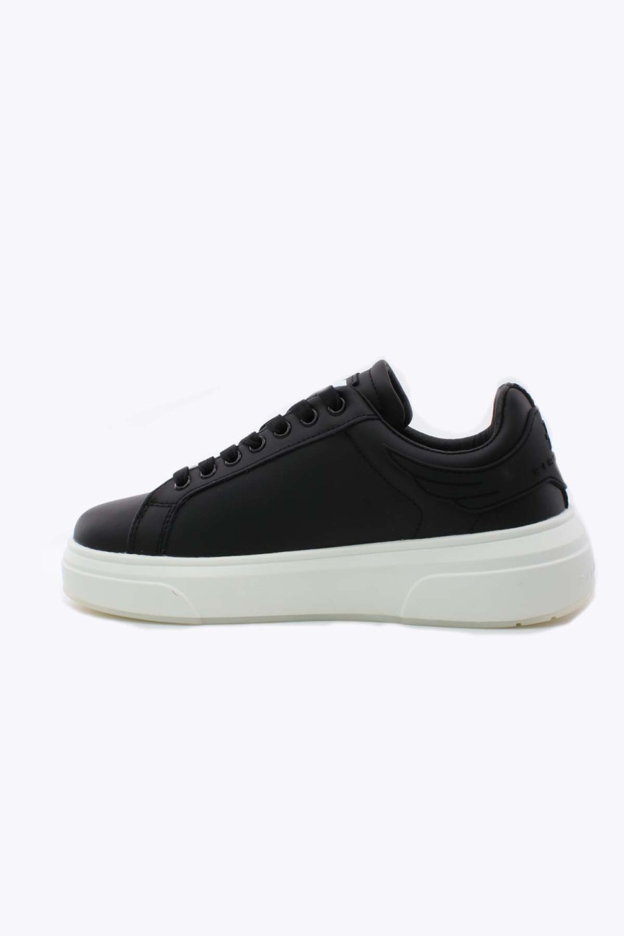 Calzature JOHN RICHMOND | Sneaker In Pelle Unito Maxi Logo - John Richmond - Prestigemodauomo