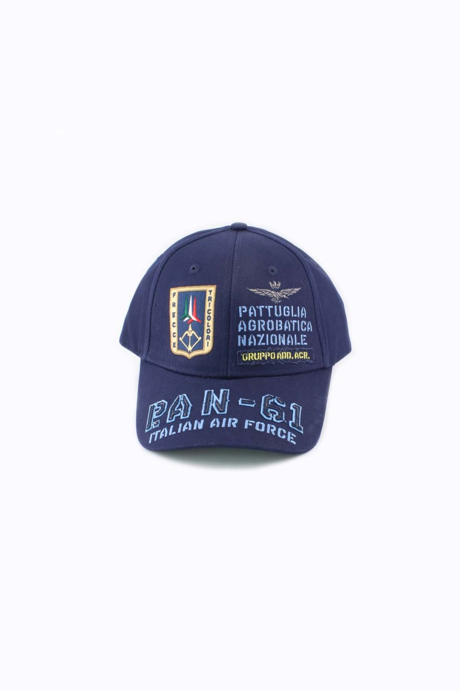 Accessori Aeronautica Militare | Cappello In Cotone Con Visiera - Aeronautica Militare - Prestigemodauomo