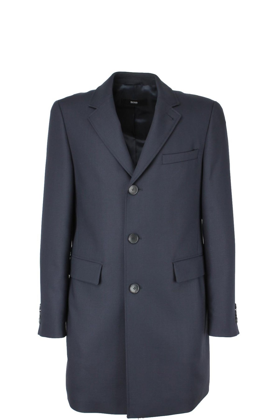 Abbigliamento HUGO BOSS | Cappotto Corto Lana - Hugo Boss - Prestigemodauomo