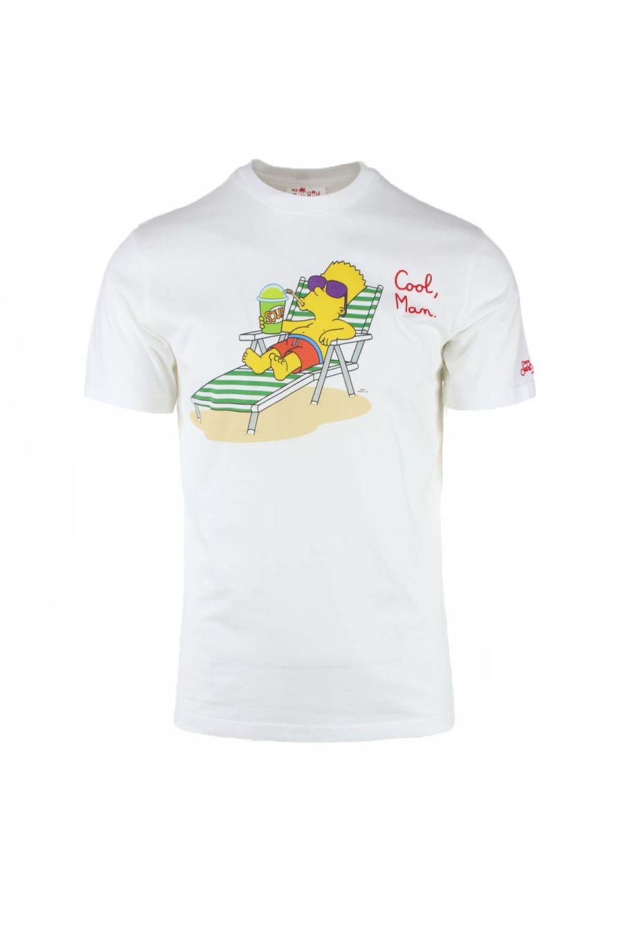 Abbigliamento Saint Barth MC2 | T-Shirt Mezza Manica Cool Man Simpson - Saint Barth Mc2 - Prestigemodauomo