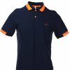 Abbigliamento SUN68 | Polo Mezza Manica Piquet Cotone Profili Fluo - Sun68 - Prestigemodauomo