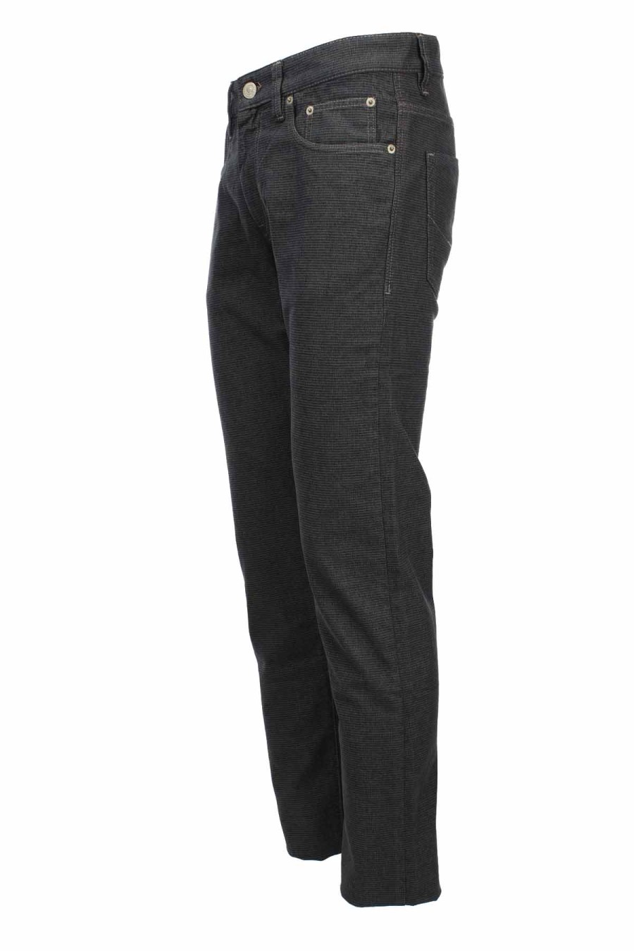 Abbigliamento Siviglia | Pantalone 5 Taschein Cotone Stretch Operato - Siviglia - Prestigemodauomo