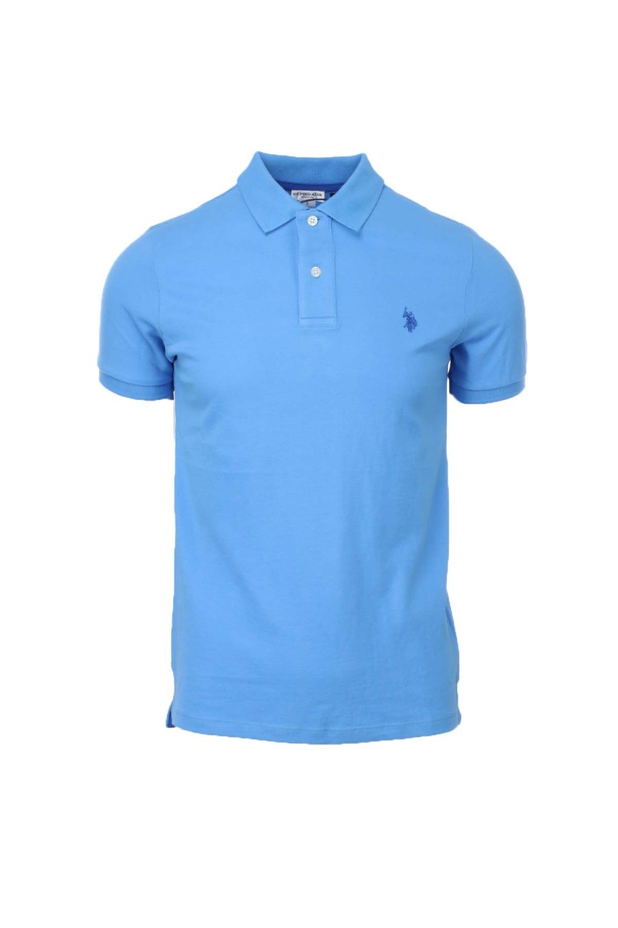 Abbigliamento US Polo Assn | Polo Mezza Manica Tinta Unita Con Logo - Us Polo Assn - Prestigemodauomo