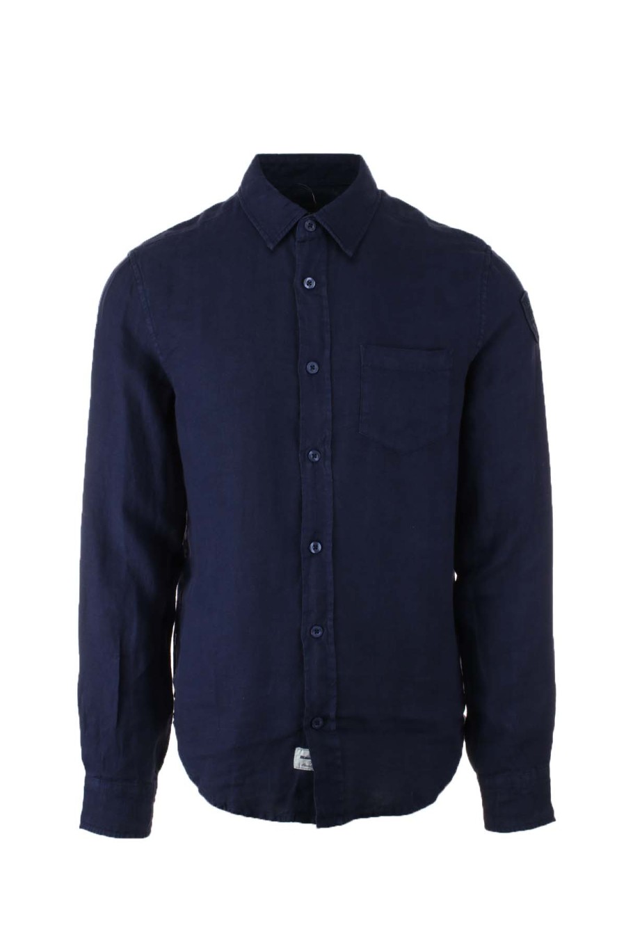 Abbigliamento BLAUER | Camicia In Lino Manica Lunga - Blauer - Prestigemodauomo