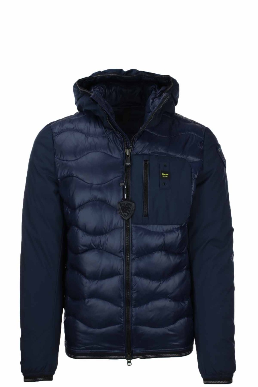 Abbigliamento BLAUER | Piumino Nylon E Neoprene Nixon - Blauer - Prestigemodauomo