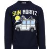 Abbigliamento Saint Barth MC2 | Maglia Pullover Girocollo In Lana Saint Barth Sun Moritz - Saint Barth Mc2 - Prestigemodauomo